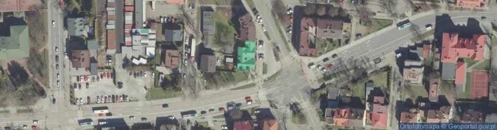 Zdjęcie satelitarne Apteka Zielona