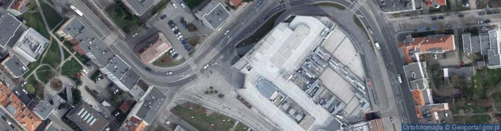 Zdjęcie satelitarne Apteki Centrum - Opolskie Centrum Leków