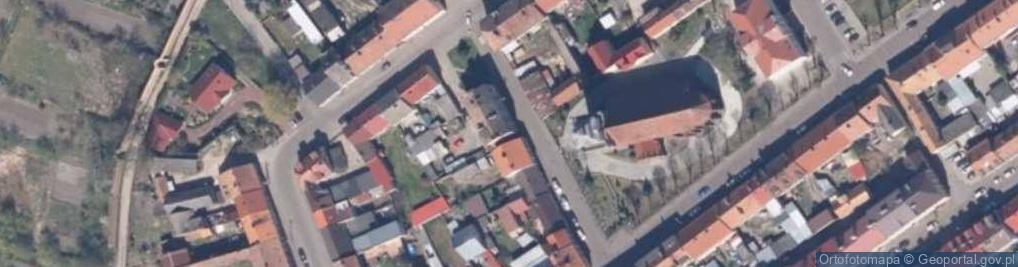 Zdjęcie satelitarne Bławatek