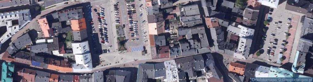 Zdjęcie satelitarne Centrum Pod Białym Orłem