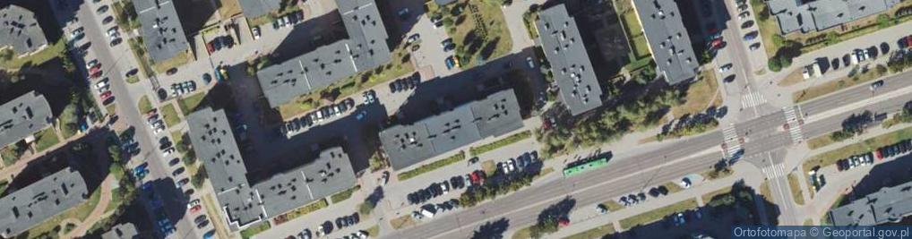 Zdjęcie satelitarne Centrum