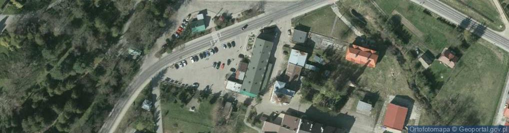 Zdjęcie satelitarne Danfarm Punkt Apteczny Krasiczyn