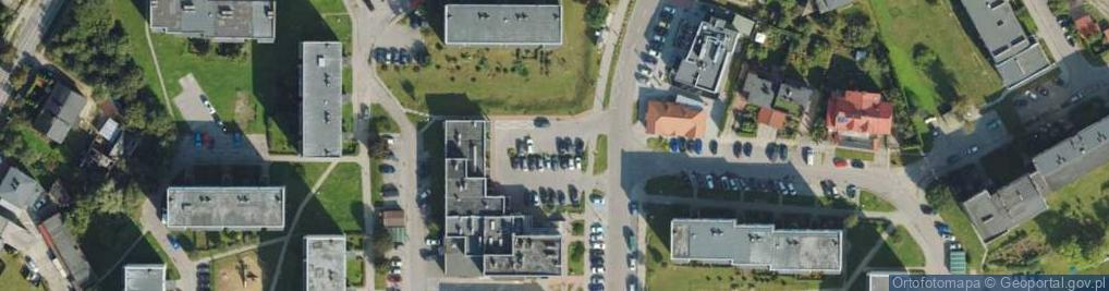 Zdjęcie satelitarne Im. Św. Huberta