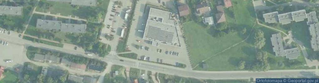Zdjęcie satelitarne Na Witosa