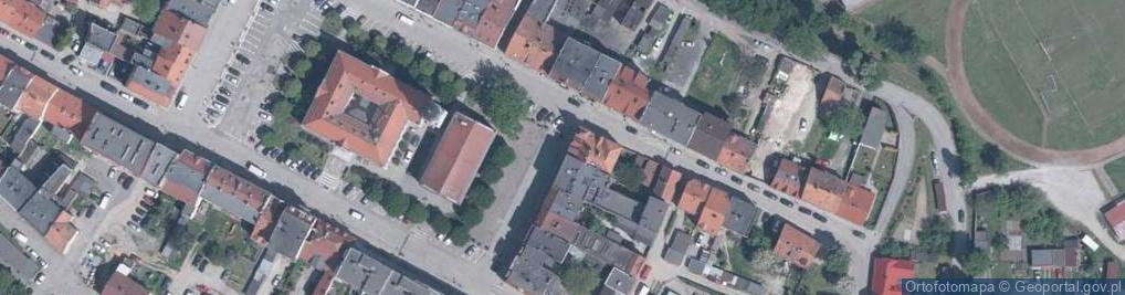 Zdjęcie satelitarne Pod Cedrem