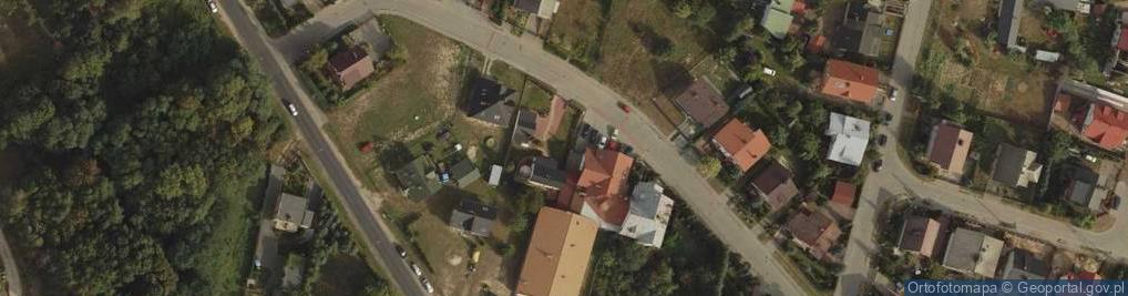 Zdjęcie satelitarne Pod Dębami