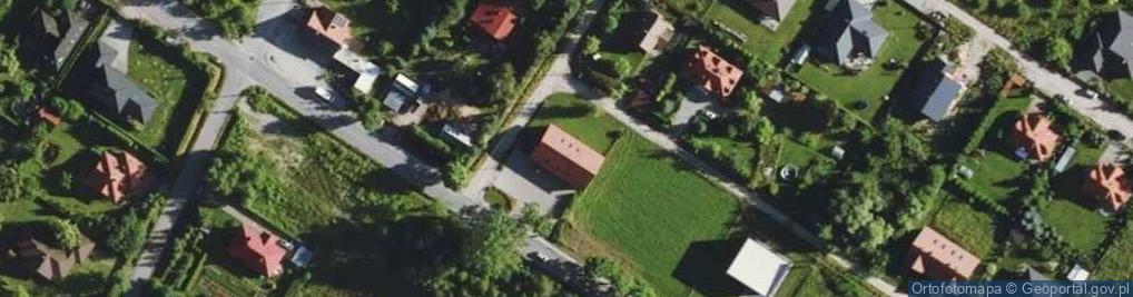 Zdjęcie satelitarne Pod Dębem