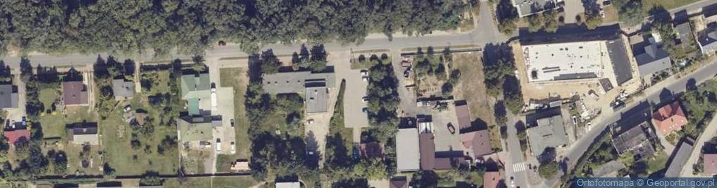 Zdjęcie satelitarne Pod Platanem