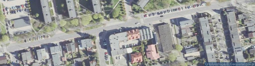 Zdjęcie satelitarne Pod Wagą