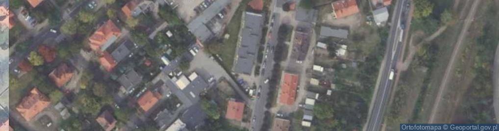 Zdjęcie satelitarne Pod Wierzbą