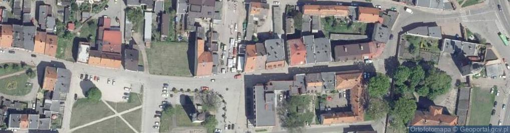 Zdjęcie satelitarne Pod Zegarem