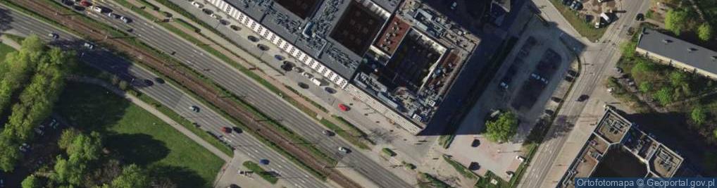 Zdjęcie satelitarne Popowicka