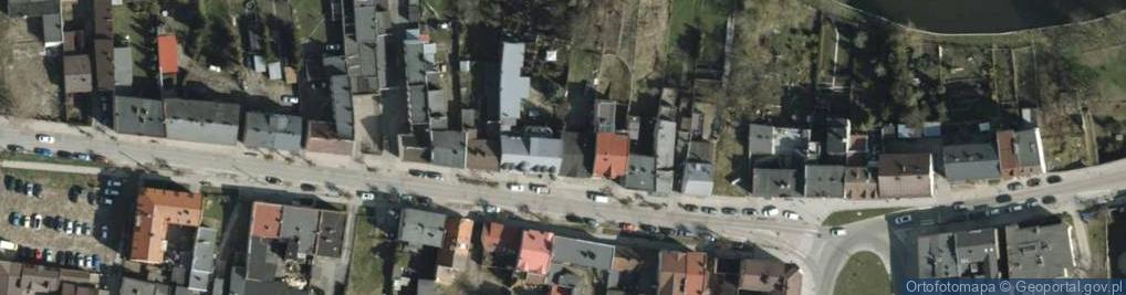 Zdjęcie satelitarne Przy Rondzie