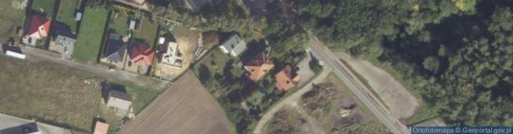 Zdjęcie satelitarne Różana