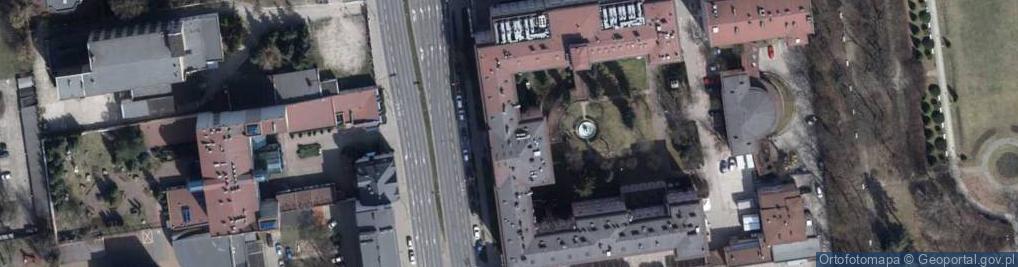 Zdjęcie satelitarne Samodzielny Publiczny Zakład Opieki Zdrowotnej Uniwersytecki Szpital Kliniczny Nr 1 Im. n. Barlickiego Uniwersytetu Medycznego W Łodzi