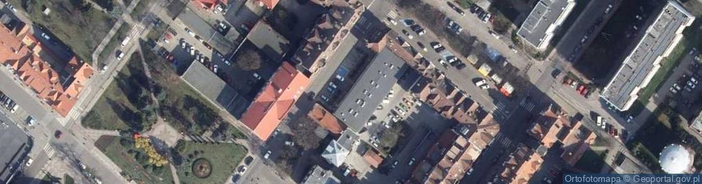 Zdjęcie satelitarne Staromiejska
