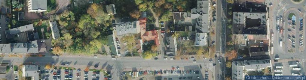 Zdjęcie satelitarne Św. Łukasza