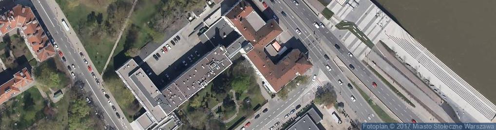 Zdjęcie satelitarne Szpital Karowa W Warszawie
