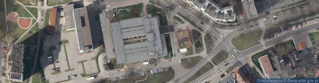 Zdjęcie satelitarne Szpital Wielospecjalistyczny W Gliwicach