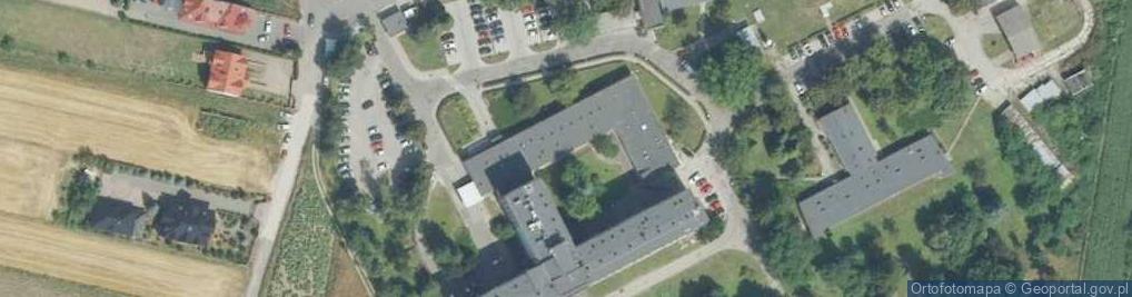 Zdjęcie satelitarne Szpital