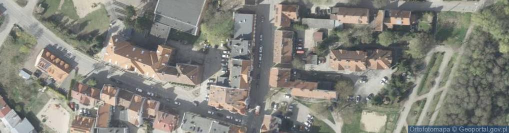 Zdjęcie satelitarne Tęcza