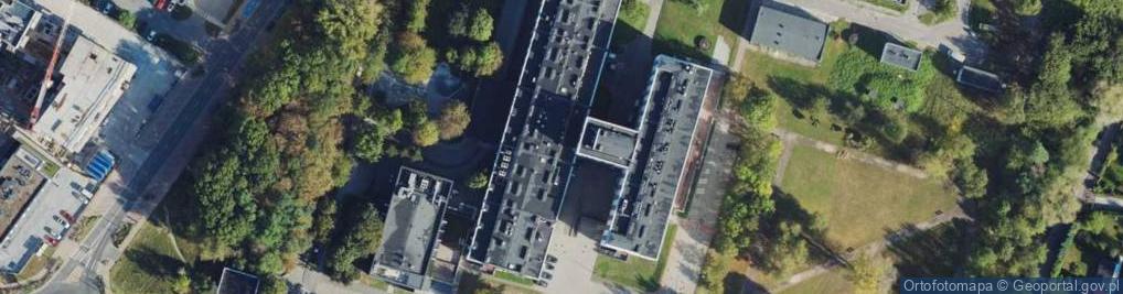 Zdjęcie satelitarne Uniwersyteckie Centrum Kliniczne Im. Prof. k. Gibińskiego Ślaskiego Uniwersytetu Medycznego W Katowicach