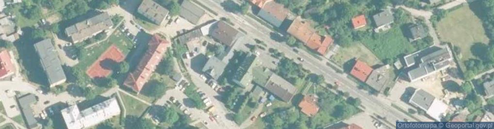 Zdjęcie satelitarne Wadowicka