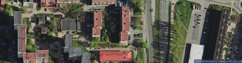 Zdjęcie satelitarne Wawel 2