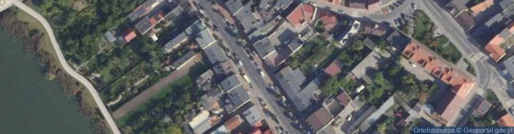 Zdjęcie satelitarne Zamkowa