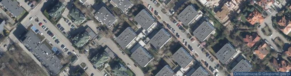 Zdjęcie satelitarne Aleksandra Zając Biuro Architektoniczne Aleksandra Senderska Zając