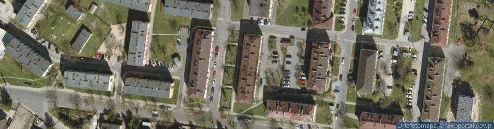 Zdjęcie satelitarne Apar Graf Autorska Pracownia Architektoniczno Graficzna