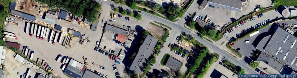 Zdjęcie satelitarne Arch Design Autorska Pracownia Architektury Piotr Then