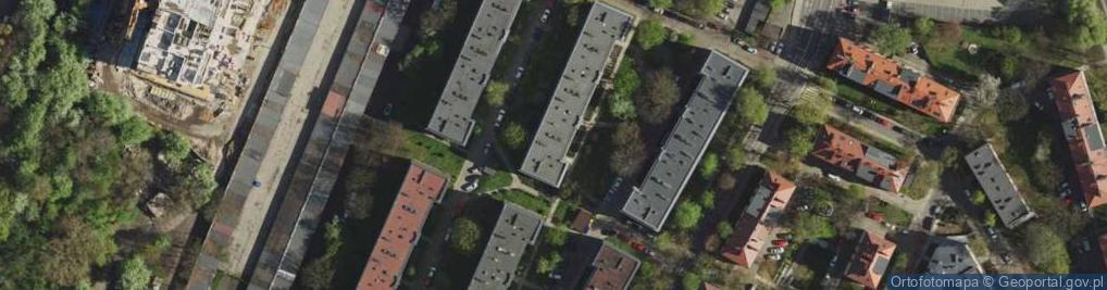 Zdjęcie satelitarne Architektura Budownictwa Perspektywa