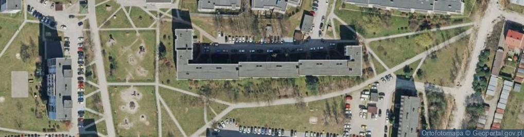 Zdjęcie satelitarne Autorska Pracownia Architektury A+w Magdalena Wiśniewska