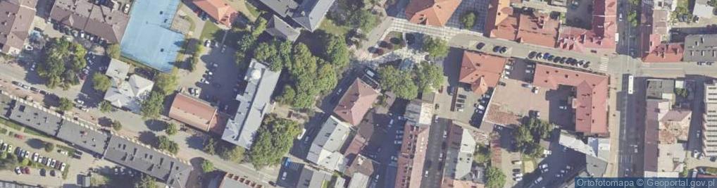 Zdjęcie satelitarne Autorska Pracownia Architektury