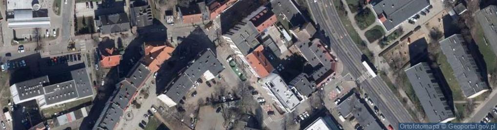 Zdjęcie satelitarne Biuro Architektoniczne Łukasz Biernacki