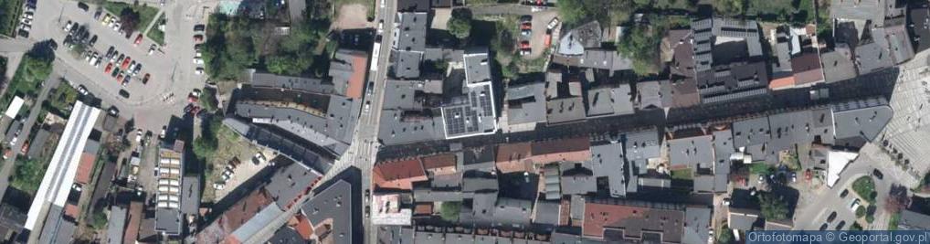 Zdjęcie satelitarne Biuro Projektów Architektonicznych GMB G Milanowski B Zwierzycka Grzegorz Milanowski