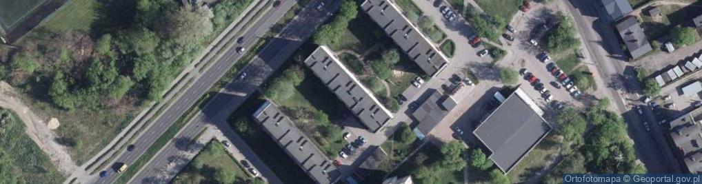 Zdjęcie satelitarne Biuro Projektów Drogowych sc
