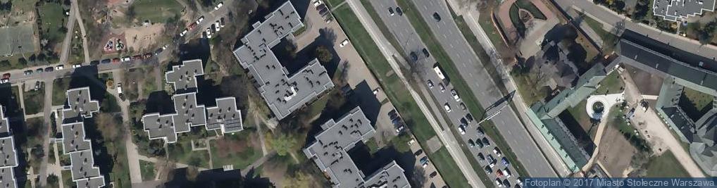 Zdjęcie satelitarne Biuro Projektowe Architom Tomasz Midura
