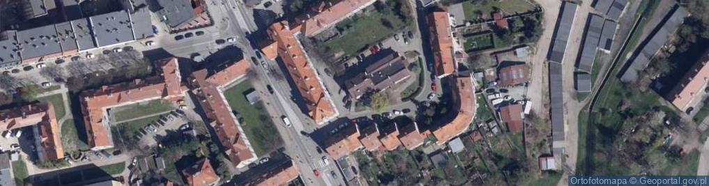 Zdjęcie satelitarne Biuro Urbanistyczno Architektoniczne Arplan
