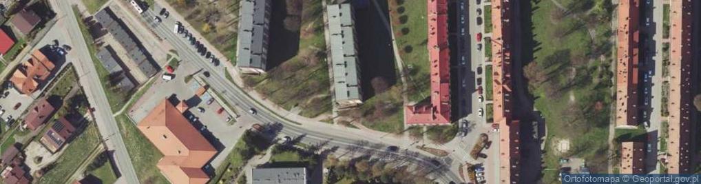 Zdjęcie satelitarne Caba Jarosław Nazwa: Architektura i Sztuki Stosowane Nazwa Skrócona: Aiss.Caba