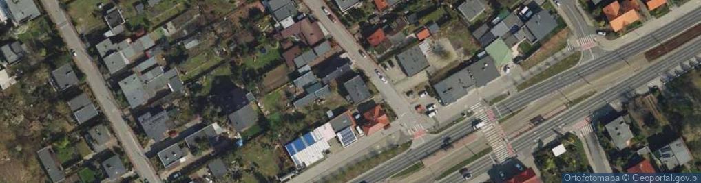 Zdjęcie satelitarne Cube Pracownia Architektoniczna Wojciech Przybylski Nazwa Skrócona: Cube