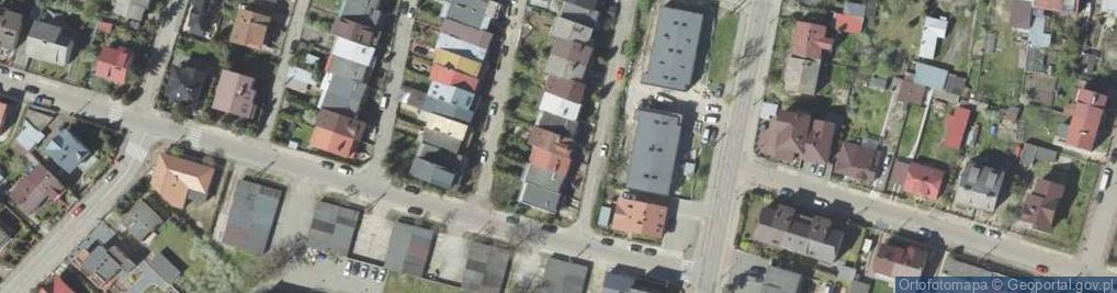 Zdjęcie satelitarne Dom Pracownia Autorska Architektury