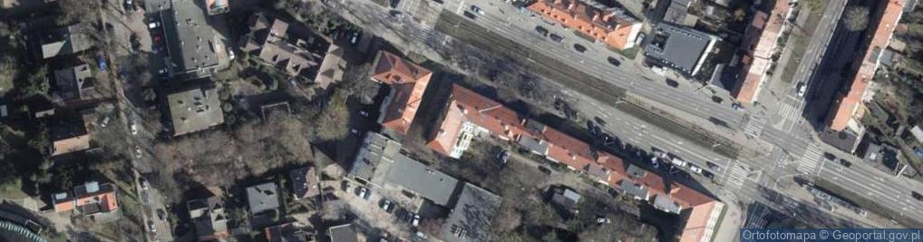 Zdjęcie satelitarne Domino Grupa Architektoniczna Wojciech Dunaj