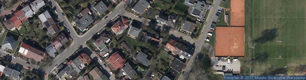 Zdjęcie satelitarne Em Jednacz Architekci Ewa Lutrzykowska Jednacz Mirosław Jednacz