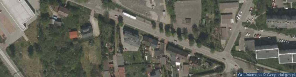 Zdjęcie satelitarne Galuk Mariusz 1.Pracownia Architektury i Urbanistyki Archidea 2.Pracownia Architektoniczna Archidea