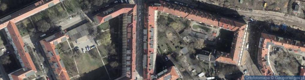 Zdjęcie satelitarne Gardenflow projektowanie ogrodów, inwentaryzacje zieleni