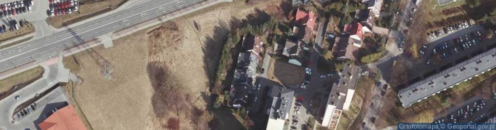 Zdjęcie satelitarne GreenLine Studio Architektury Krajobrazu Katarzyna Poźniak