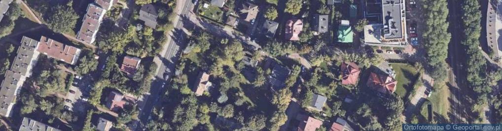 Zdjęcie satelitarne HM Architekci