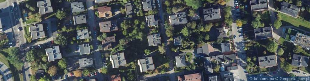 Zdjęcie satelitarne Jaša Stożek Architekci